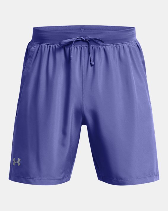 UA Launch Ungefütterte Shorts (18 cm) für Herren, Purple, pdpMainDesktop image number 4